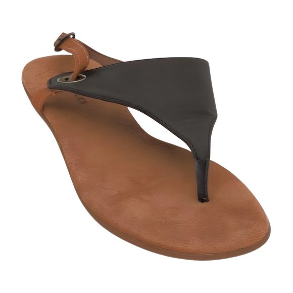 Aerosoles Womens Thong Sandal Flip-Flop, Navy, Size 8.5 - Picture 1 of 7